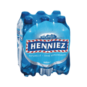 Henniez blau ohne CO2 4x6er-Pack EW PET 4X6X0,50