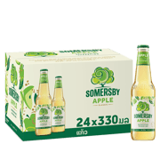 ຊຳເມີສະບີ ແອັບເປີ້ນ ແກ້ວ 330ml x24 (ແກັດເຈ້ຍ)