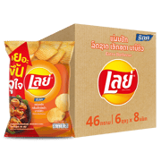 ເລ ມັນຝຣັ່ງ ແຜ່ນຢັກ 20 ບາດ ເອັນສຕາບາບີຄີວ 46 ກຣາມ ແພັກ 8x6 - 320033437