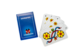 Feldschlösschen cartes de jeu jass symboles allemands 1X10
