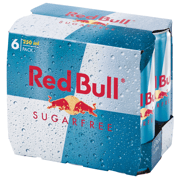 Red Bull Sugarfree 4x6er-Pack Dose 4X6X0,25