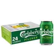 ເບຍຄາຣສະເບີກ ກະປ໋ອງ 330ml ແພັກ 6 x4 (ແກັດເຈ້ຍ)