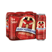 Feldschlösschen Braufrisch 4x6er Pack Dose 4X6X0,50
