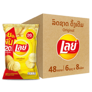 ເລ ມັນຝຣັ່ງ ແຜ່ນລຽບ 20 ບາດ ເກືອ 48 ກຣາມ ແພັກ 6 x8 - 320032126