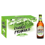 ຫຼວງພະບາງເບຍ ແກ້ວ 330ml x24 (ແກັດເຈ້ຍ)