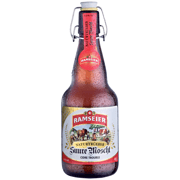 Ramseier Suure Moscht Apfelwein naturtrüb Bügelflasche im Harass 12X0,49