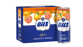Bilz Stellare Arancia Rossa 0.0 4x6 pack in lattina 4X6X0,33