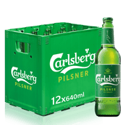 ເບຍຄາຣສະເບີກ ແກ້ວ 640ml x12 (ລັງຢາງ)