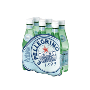 San Pellegrino mit CO2 4x6er-Pack EW PET 4X6X0,50