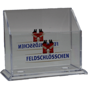 Feldschlösschen Bierteller- und Menükartenhalter