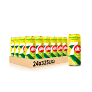 ເຊເວັນອັບ ເລມອນໂຊດາ ບໍ່ມີນ້ຳຕານ ກະປ໋ອງ 325ml ຫຸ້ມຢາງ x24