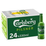 ເບຍຄາຣສະເບີກ ແກ້ວ 330ml x24 (ແກັດເຈ້ຍ)