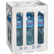 Henniez blau ohne CO2 EW PET im Harass 6X1,50