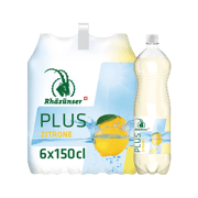 Rhäzünser Plus Zitrone EW PET 6X1,50