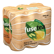 FUSE TEA Lemon Lemongrass Dose 4X6X0,33