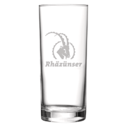Rhäzünser Glas Becher 3 dl 12X0,30