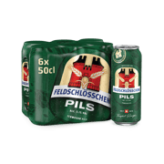 Feldschlösschen Pils 4x6er Pack Dose 4X6X0,50