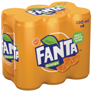 Fanta Orange 4x6er-Pack Dose 4X6X0,33