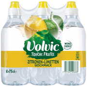 Volvic Zitronen-Limetten ohne CO2 Sportcap EW PET 6X0,75