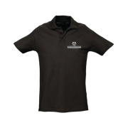 Feldschlösschen Polohemd schwarz Grösse L