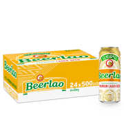 ເບຍລາວ ກະປ໋ອງ 500ml x24 (ແກັດເຈ້ຍ)